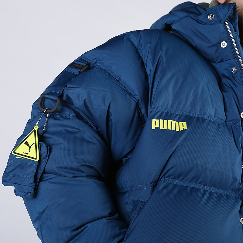 мужская синяя куртка PUMA x Ader Down Puffer 59553460 - цена, описание, фото 3